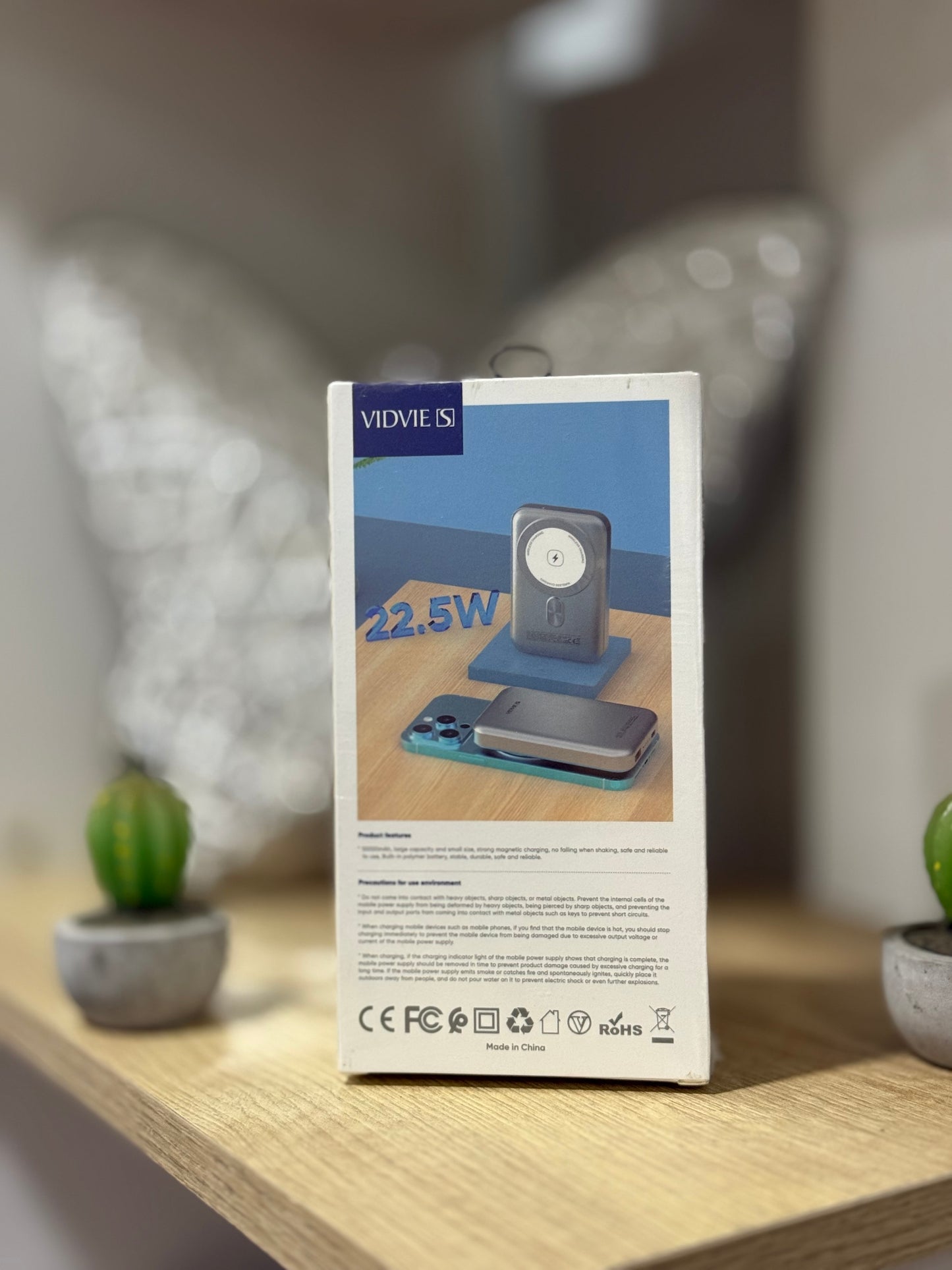 Power Bank Magnético Inalámbrico